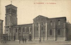 CPA Valence la cathedrale 
