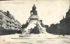 CPA Valence Monument Emile Augier 