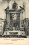 CPA Grignan l'Eglise ancienne Collegiale St Sauveur Toile Remarquable 