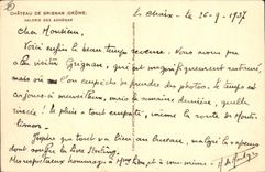 CPA Chateau de Grignan Drome Galerie des Adhemar