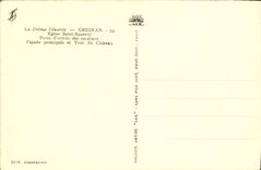 CPA La Drome Illustree Grignan Eglise Saint Sauveur