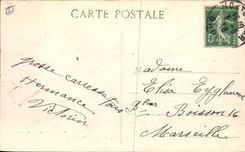 CPA La begude de mazenc drome chateau de m le president loubet cote sud