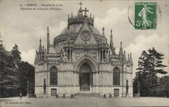 CPA Dreux chapelle st louis sepulture de la famille d'orleans