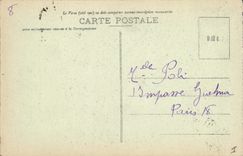 CPA Dreux chapelle saint louis Vitrail Jesus montant au calvaire tombe sous la croix