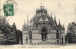 CPA Dreux chappelle saint louis sepulture de la famille d'orleans