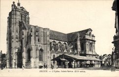 CPA Dreux ueglise saint pierre xiii svecis