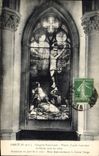 CPA Dreux Chapelle Saint Louis Vitrail Le Christ mort en croix