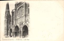 CPA Chartres Cathedrale de Chartres Portail Sud