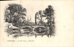 CPA Chartres Le Pont Neuf