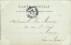 CPA Chartres La Cathedrale vue prise de la Porte Guilloune 