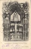 CPA Chartres Cathedrale de Chartres La Vierge du Pilier
