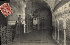 CPA Chartres Cathedrale de Chartres Notre Dame sous Terre et la Chapelle Sainte Anne 