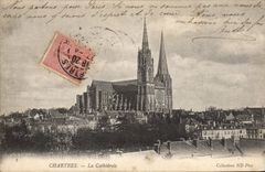 CPA Chartres La Cathedrale