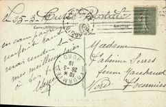 CPA Bordeaux Rue Vital Carles Automobile Tramway