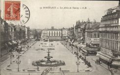 CPA Bordeaux Les Allees de Tourny