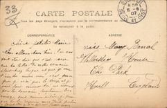 CPA Bordeaux Eglise Sainte Eulalie