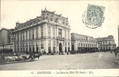 CPA Bordeaux La Gare du Midi(St Jean)