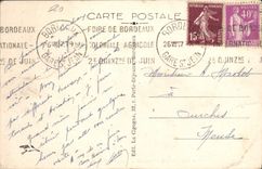 CPA Bordeaux Le Grand Theatre et la Place de la Comedie