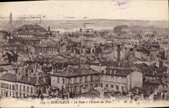 CPA Bordeaux La Rade a l'Entree du Port
