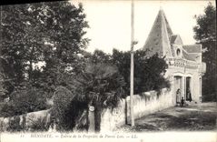 CPA Hendaye Entree de la Propriete de Pierre Loti