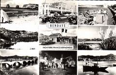 CPM Hendaye Frontiere Franco Espagnole
