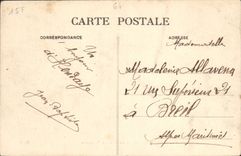 CPA Hendaye Avenue des Palmiers