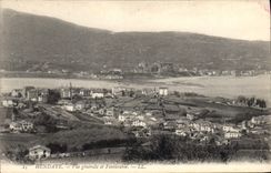CPA Hendaye Vue generale et fontarabie
