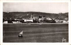 CPM Hendaye Cote Basque Fontarabie et la Bidassoa
