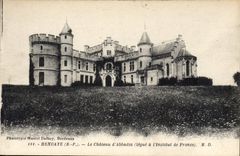 CPA Hendaye Le Chateau d'Abbadia(legue a l'intitut de France)