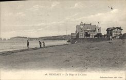CPA Hendaye La Plage et le Casino