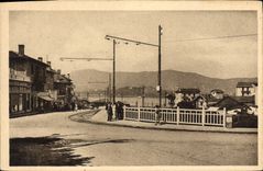 CPA Hendaye Avenue de la Gare