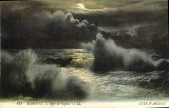 CPA Biarritz Effet de Vagues