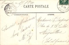 CPA Biarritz La Villa Belza et la Cote des Basques