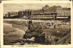 CPA Biarritz Le Casino Municipal