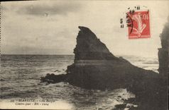 CPA Biarritz Cote Basque Contre jour