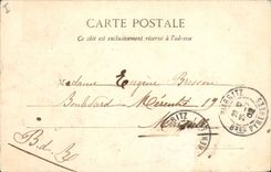 CPA Biarritz Bain du Port Vieux et Rocher de la Vierge