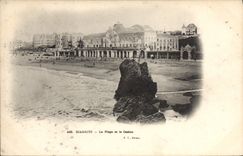 CPA Biarritz La Plage et le Casino