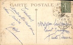 CPA Biarritz Sur le Casino Municioal (Etude artistique)