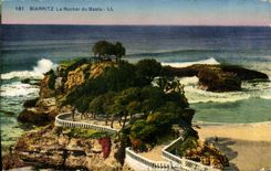 CPA Biarritz Le Rocher du Basta