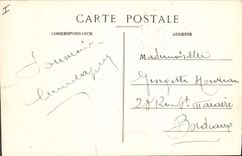 CPA Biarritz Pittoresque Hotel du Palais vu de la Plage