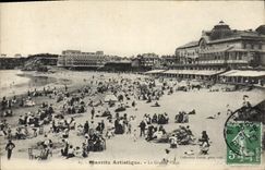 CPA Biarritz Artistique La Grande Plage
