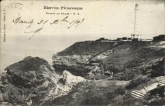 CPA Biarritz Pittoresue Pointe du Phare