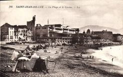 CPA Saint Jean de Luz La Plage et le Casino