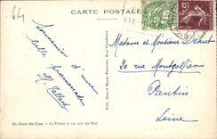 CPA Saint Jean de Luz La Rhun et un coin du Port