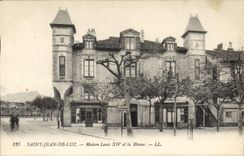 CPA Saint Jean de Luz Maison Louis XIV et la Rhune