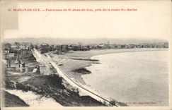 CPA Saint Jean de Luz Panorama de Saint Jean de Luz pris de la route Ste Barbe