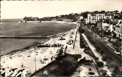 CPM Saint Jean de Luz La Plage et la Pointe Ste Barbe