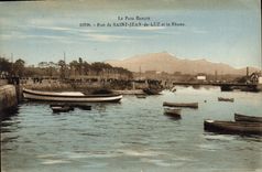 CPA Saint Jean de Luz Le Pays Basque le Port et la Rhune