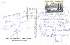 CPM Saint Jean de Luz (Basses Pyrenees) La Promenade et la Plage