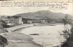 CPA Saint Jean de Luz Cote Basque Vue generale prise de Sainte Barbe et la Rhune